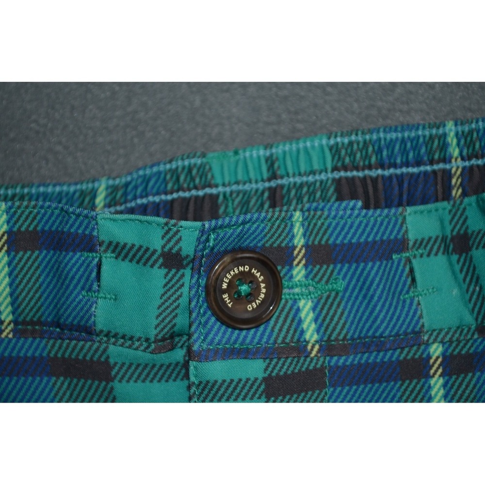Chubbies Everywear Pants Mens L Plaid Drawstring Elastic Waist Chino Stretch - Picture 2 of 10